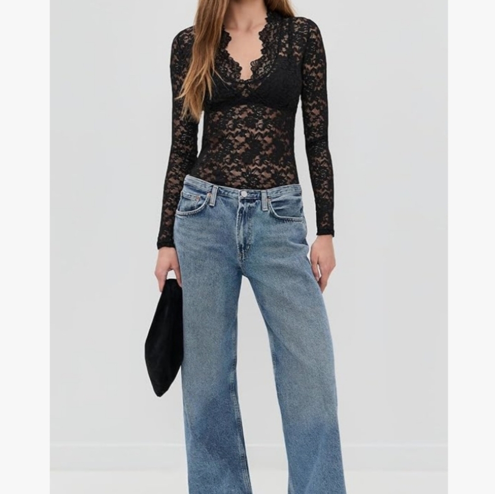 Free People Intimately "All Day Lace" Top - Large - Picture 7 of 7
